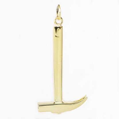 Picture of 14k Yellow Gold Hammer Pendant