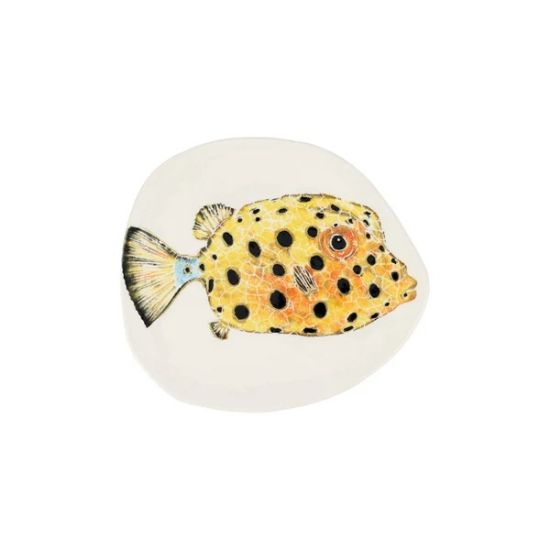 Picture of Box Fish Small Round Platter