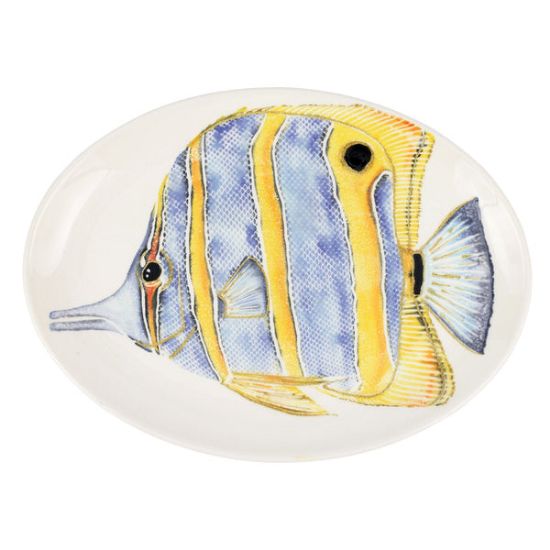 Picture of Butterfly Fish Oval Platter
