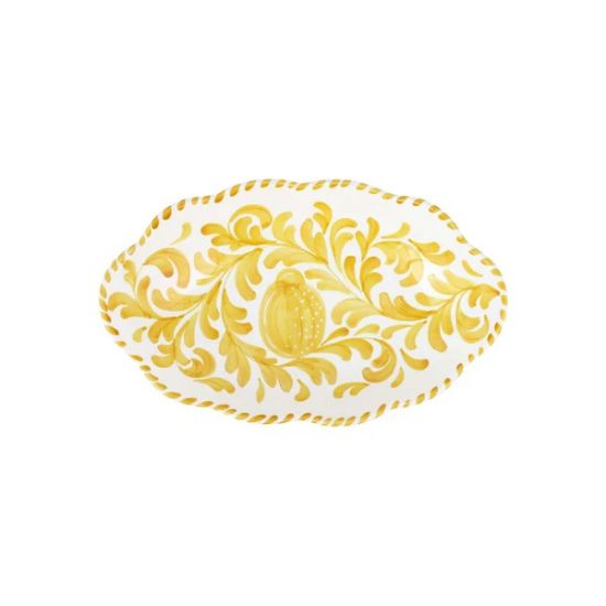 Picture of Yellow Oval Bowl