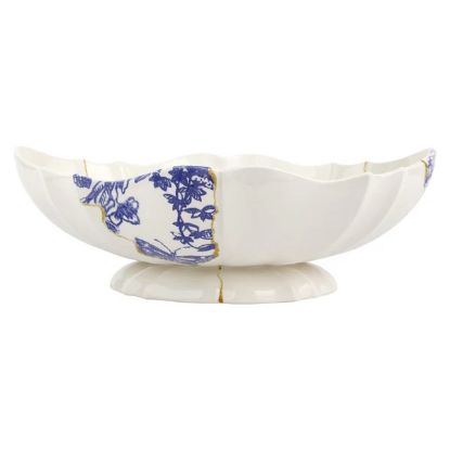 Picture of Scalloped Oval Centerpiece Bowl, Baroque