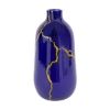 Picture of Medium Vase, Blue & Gold