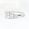 Picture of Platinum & D-Colorless Diamond Engagement Ring