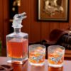 Picture of Alligator Decanter Set with Glasses