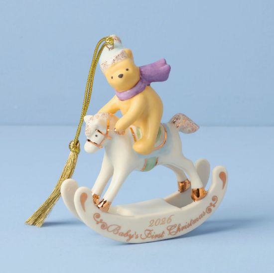 Picture of 2026 Winnie the Pooh Baby's 1st Christmas Ornament