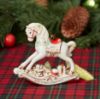 Picture of 2026 Baby's 1st Christmas Vintage Rocking Horse Ornament