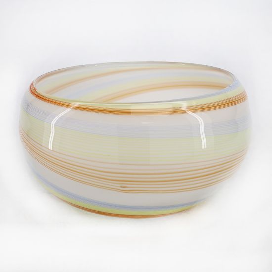 Picture of Murano style Glass swirl bowl 
