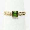 Picture of 14k Yellow Gold Square Peridot Ring