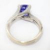 Picture of 18k White Gold Tanzanite & Diamond Ring
