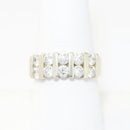 Picture of 14k White Gold Diamond Ring Band