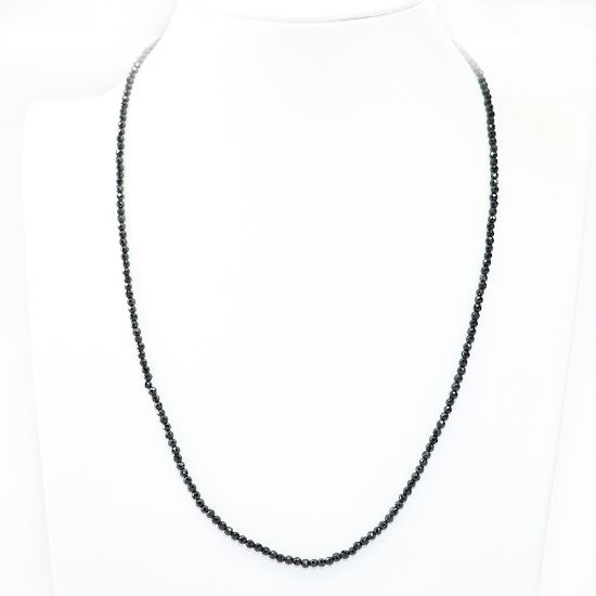 Picture of 14k Yellow Gold & Beaded Black Onyx Necklace