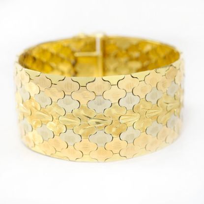Picture of 18k Two Tone Gold Bracelet