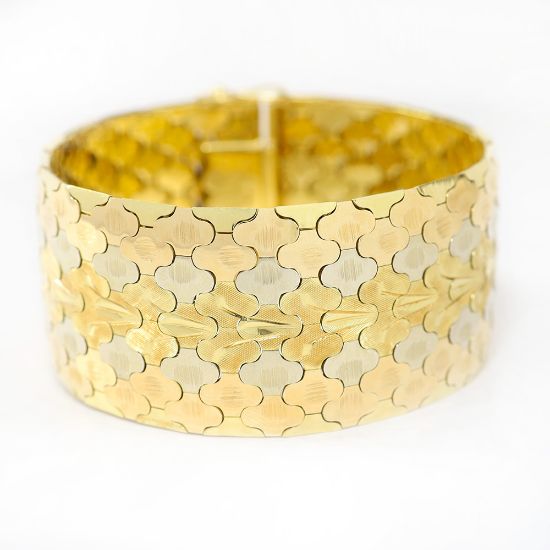 Picture of 18k Two Tone Gold Bracelet