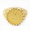 Picture of 14k Yellow Gold Dos Pesos Gold Coin Ring
