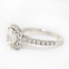 Picture of 14k White Gold Cushion Cut Diamond Halo Ring