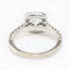 Picture of 14k White Gold Cushion Cut Diamond Halo Ring