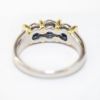 Picture of 14k Two Tone Gold Sapphire & Diamond Ring