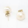 Picture of 14k Yellow Gold Pearl Studs