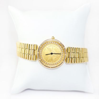 Picture of Corum 18k Yellow Gold 1850 $2.5 Gold Coin & Diamond Watch