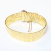 Picture of 14k Yellow Gold Adjustable Diamond & Ruby Belt Buckle Bracelet