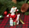 Picture of Rudolph with Santa Suit Ornament