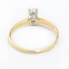 Picture of 14k Yellow Gold Diamond Solitaire Ring