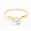 Picture of 14k Yellow Gold Solitaire Ring