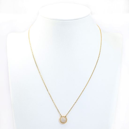 Picture of Van Cleef & Arpels 18k Yellow Gold Diamond Necklace