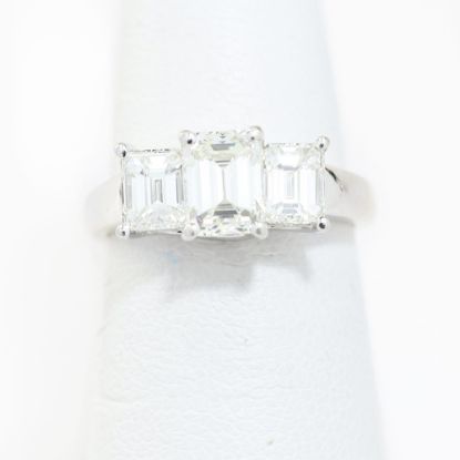Picture of 14k White Gold & Platinum Diamond Ring