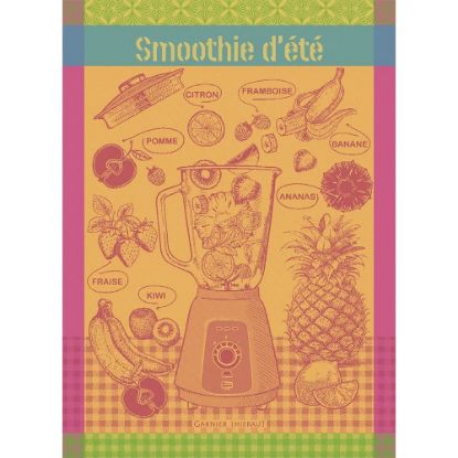 Picture of Garnier-Thiebaut 'Smoothie d'Été' Summer Fruit Smoothie Kitchen Towel