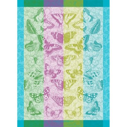 Picture of Garnier-Thiebaut 'Beaux Papillons' Beautiful Butterflies Kitchen Towel
