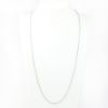 Picture of 14k White Gold Thin Chain Necklace