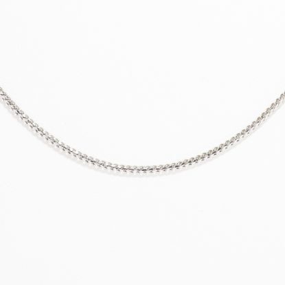 Picture of 14k White Gold Thin Chain Necklace