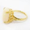 Picture of 18k Yellow Gold Oval Opal Ring