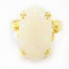 Picture of 18k Yellow Gold Oval Opal Ring