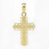 Picture of 14k Yellow Gold Filigree Cross Pendant