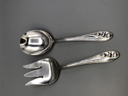 Picture of Salad Set All Silver