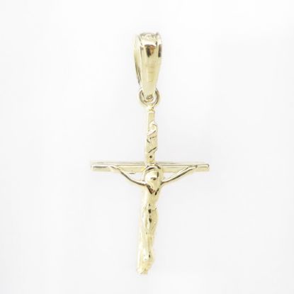 Picture of 14k Yellow Gold Crucifix Pendant
