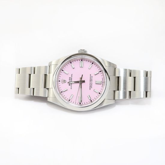 Picture of Rolex Oyster Perpetual 36 "Candy Pink" Stainless Steel Watch