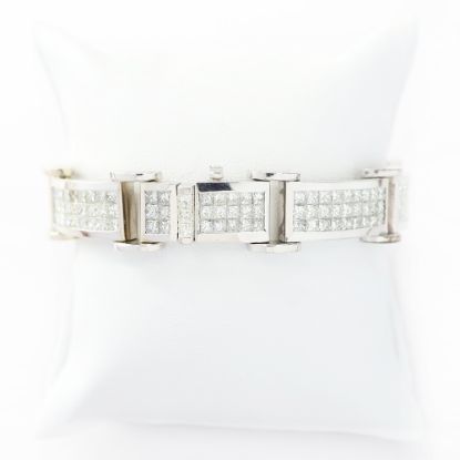 Picture of 18k White Gold Diamond Bracelet