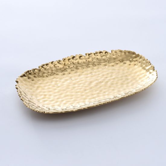 Picture of Small Gold 'Millennium' Serving Platter