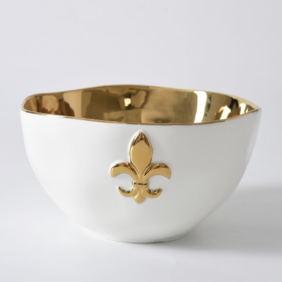 Picture of 'Fleur de Lis' Large Bowl