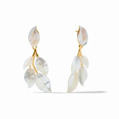 Picture of Willow Mother of Pearl Chandelier Earrings