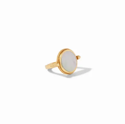 Picture of Mother of Pearl & Coin Revolving Ring