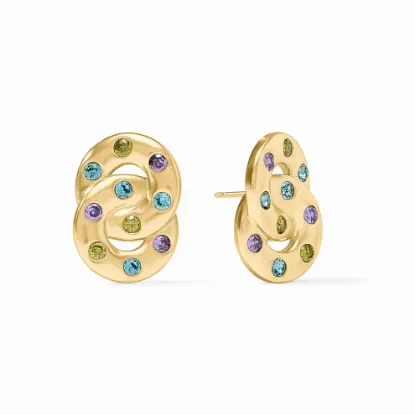 Picture of Rainbow Infinity Earrings