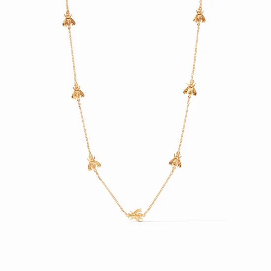 Picture of Bee Delicate Station Necklace