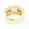 Picture of 18k Yellow Gold Diamond & Ruby Ring