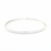 Picture of 14k White Gold Diamond Bangle Bracelet
