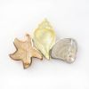 Picture of 14k Tri-Colored Gold Starfish & Seashells Pendant