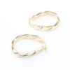 Picture of 14k Two Tone Gold Hoop Earrings